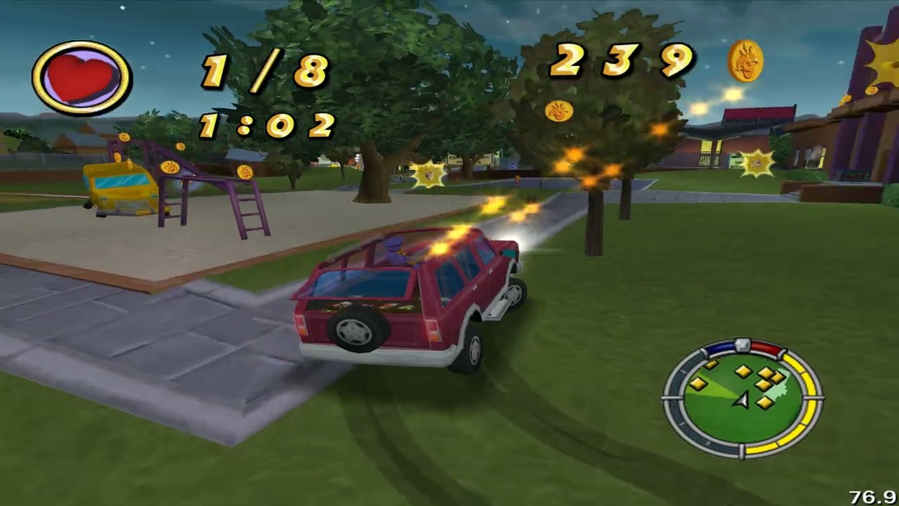 Мод The ​​Simpsons Hit & Run: бонусные миссии профессионального режима