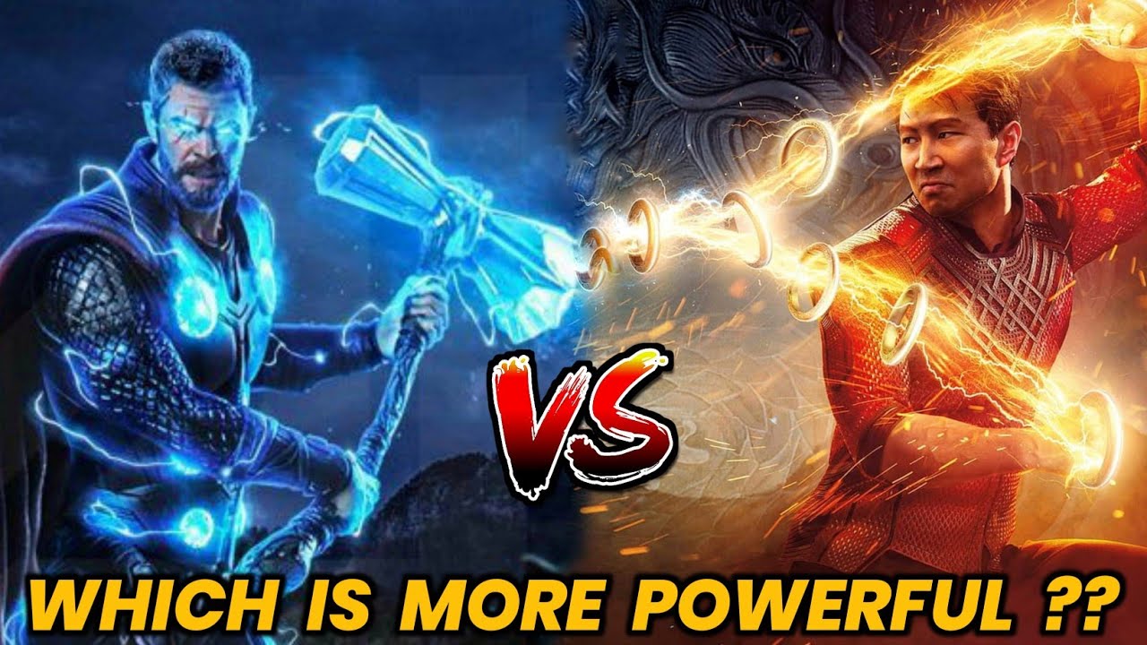 Stormbreaker Vs Ten Rings of Shang Chi  / Explained in hindi