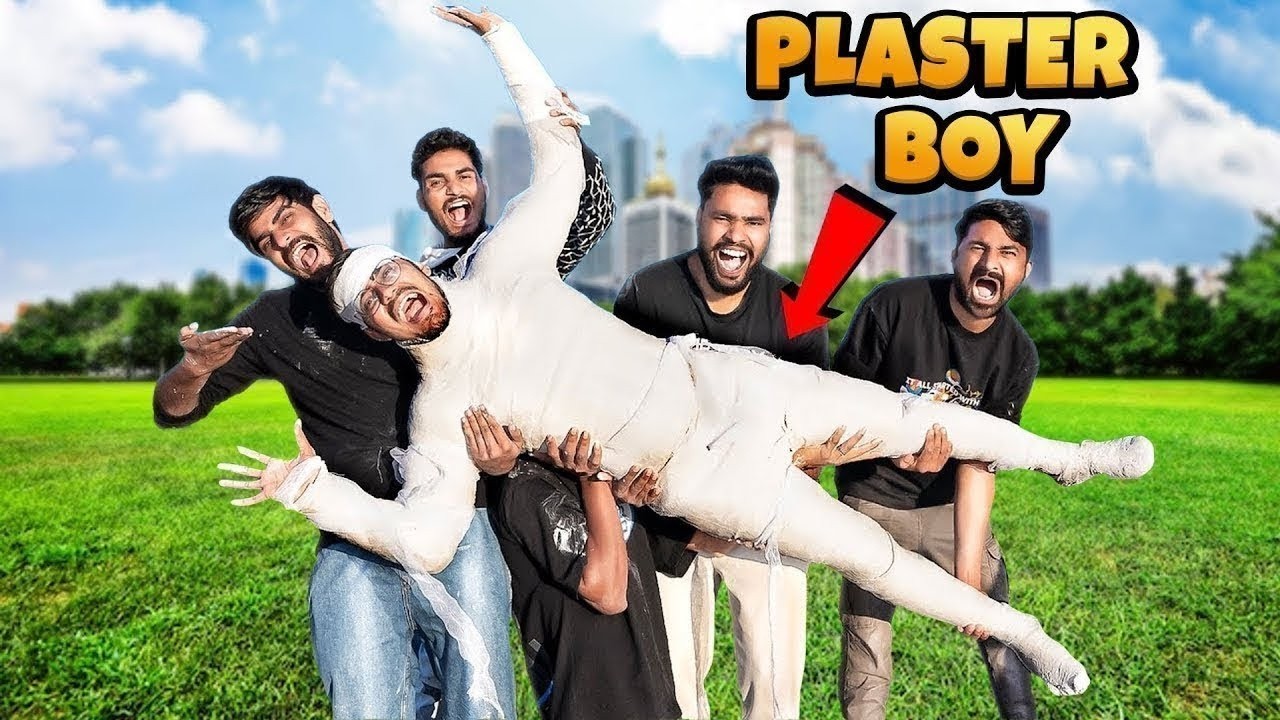 Plaster on My Full Body मरते मरते बचा   Experiment Gone Wrong