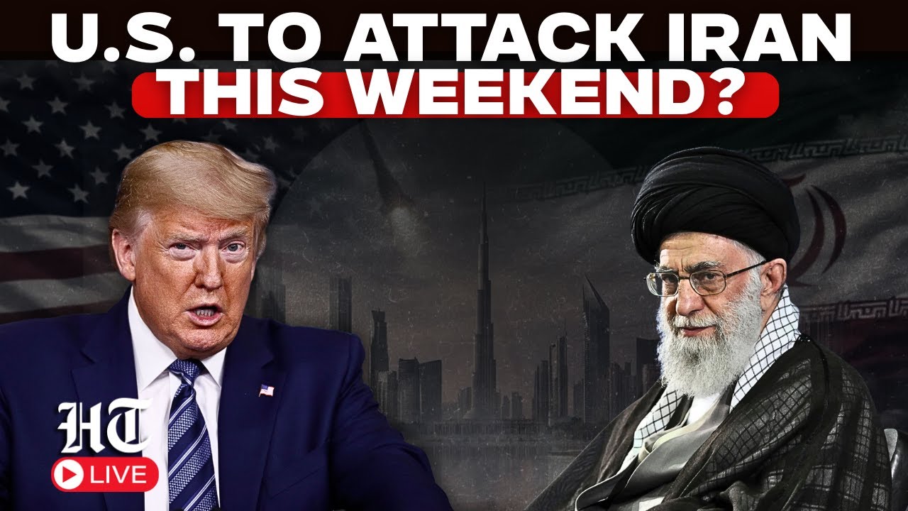 LIVE: Will US-Iran War Break Out This Weekend? Trump Threatens Khamenei | US-Iran Tensions LIVE