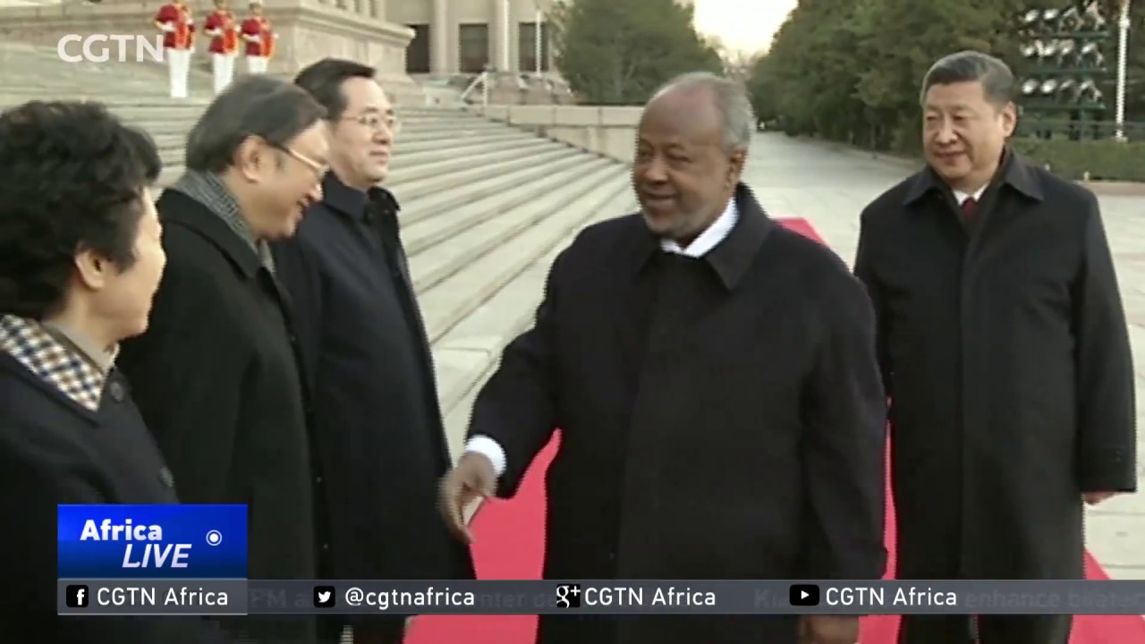 Djobouti, China presidents agree to establish strategic partnership