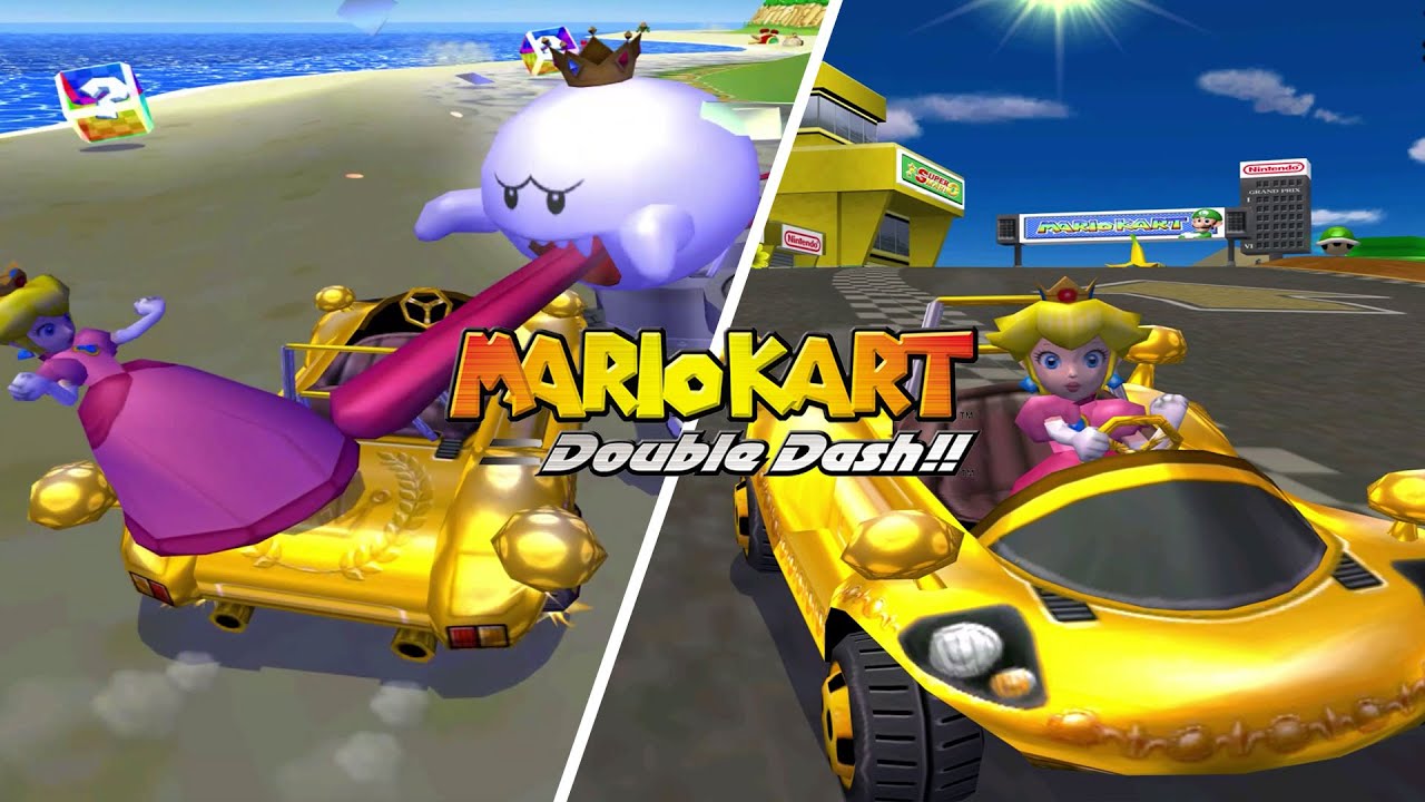 MARIO KART SINGLE DASH!! with PEACH | Mario Kart Double Dash Singlemode