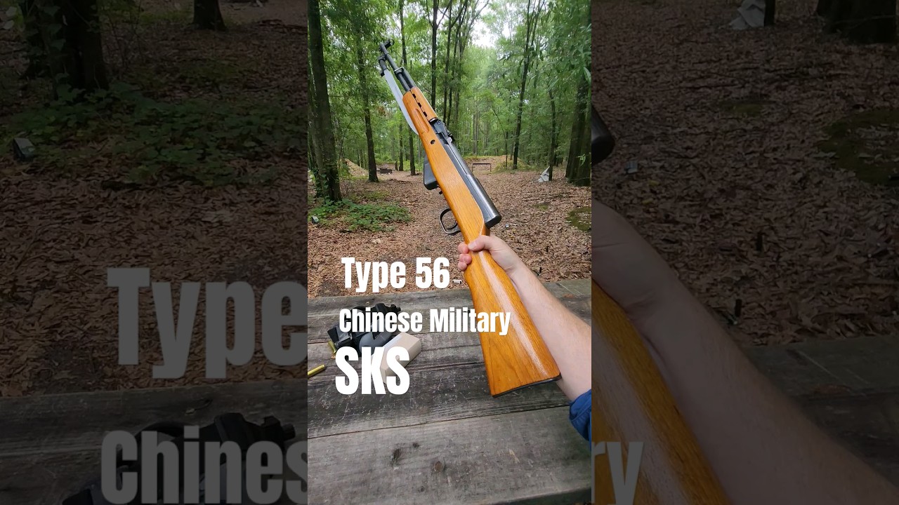 Тип 56 &mdash; китайский армейский СКС &mdash; старый, но не устаревший #холоднаявойна