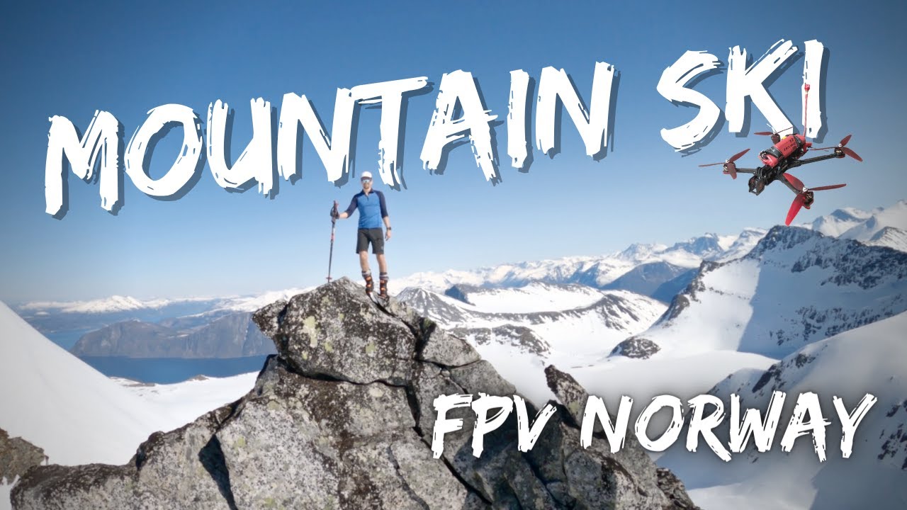 FPV Skiing GoPro Action Footage! Chimera 7 FPV Cinematic Long-Range Drone in Norway Back Country!