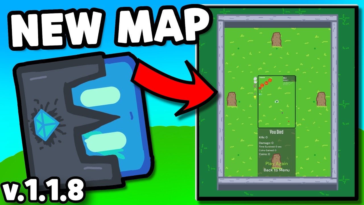 New Map and Tank Character! Update 1.1.8
