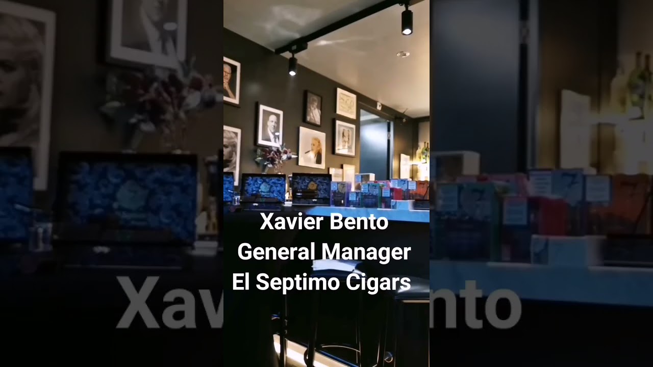El Septimo cigar presentation from Xavier Bento - No5 Smoker&lsquo;s Lounge Zug Switzerland -