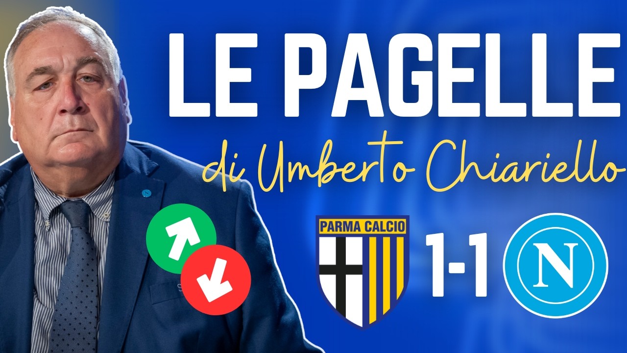 LE PAGELLE di CHIARIELLO a CAMPANIA SPORT dopo Parma-Napoli 1-1 del 13/04/2026 | CANALE 21