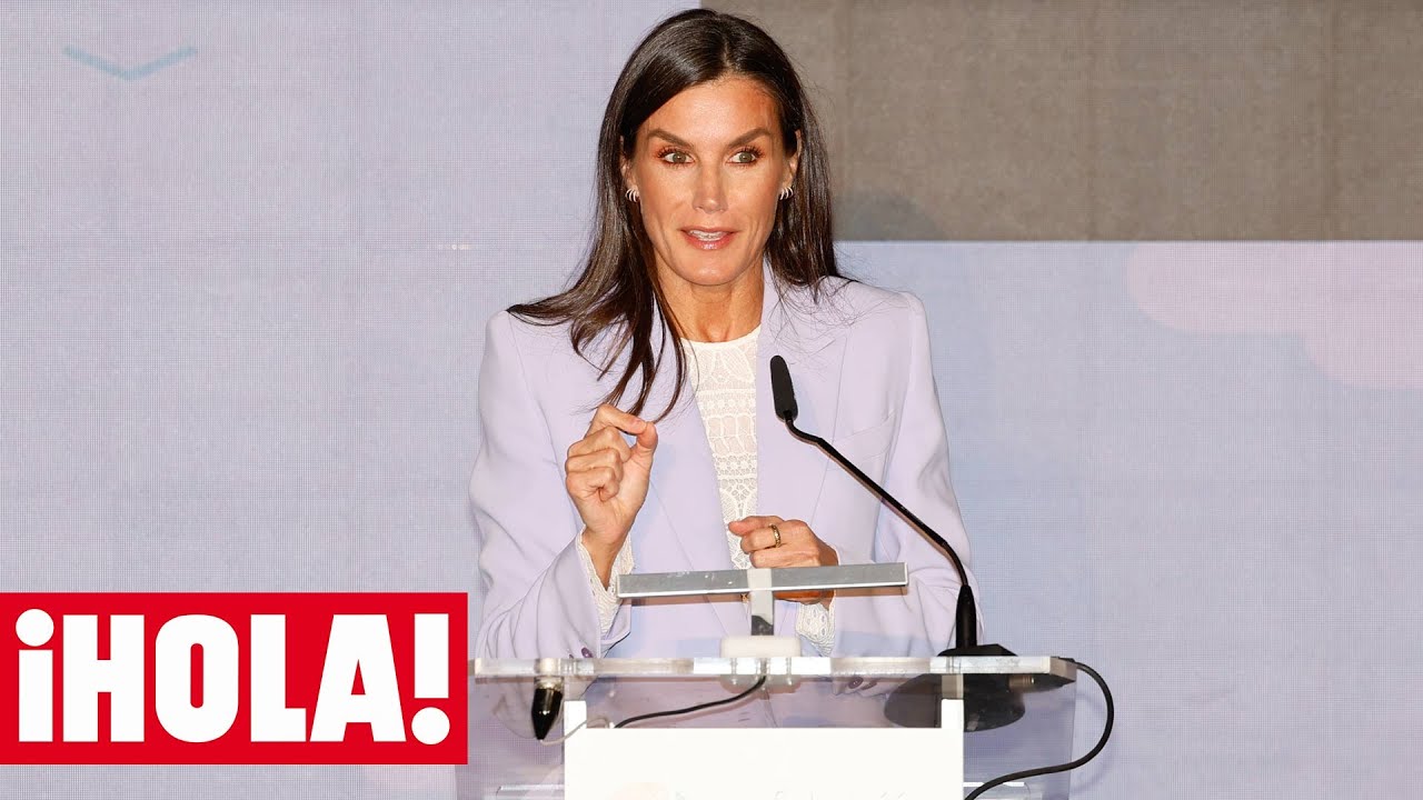 La reina Letizia habla claro sobre la salud mental: 'Todos en algún momento necesitamos parar'