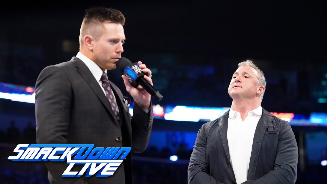 Миз просит Шейна Макмэна провести матч-реванш с братьями Усо: SmackDown LIVE, 19 февраля 2019 г.
