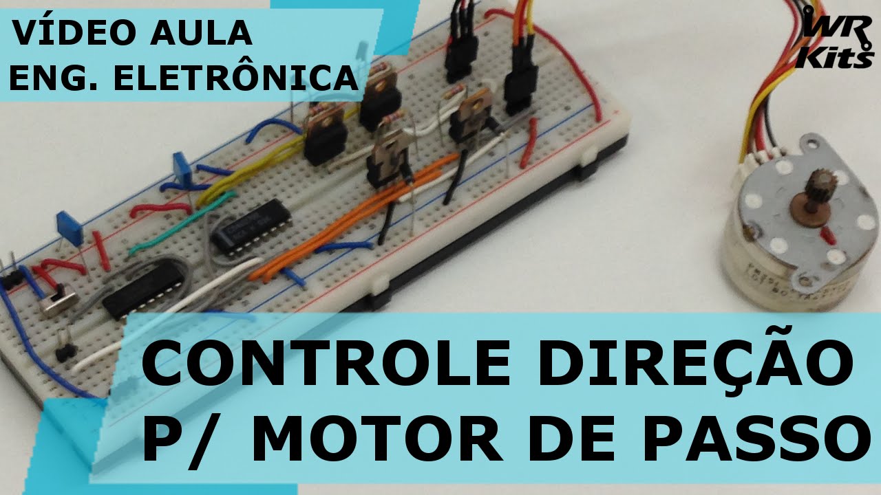 CONTROLE DE VELOCIDADE E DIREÇÃO PARA MOTOR DE PASSO