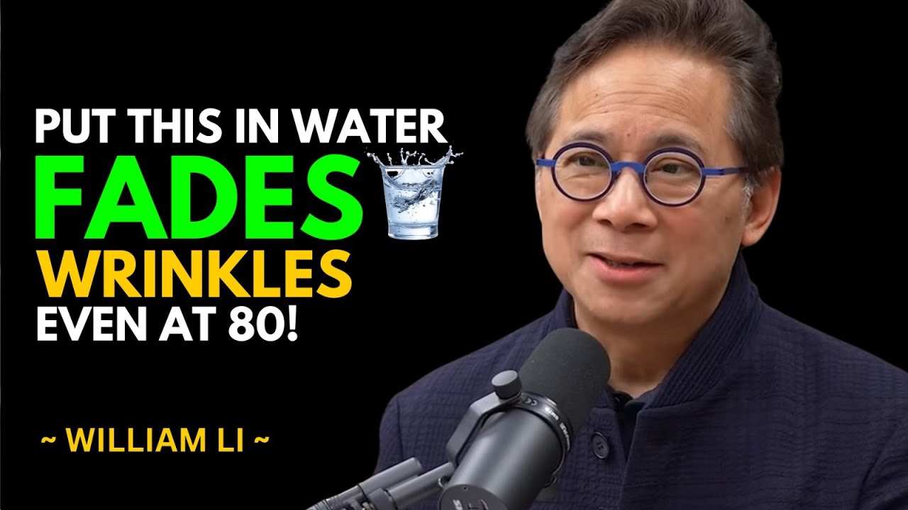 STOP Drinking Plain Water! Add THIS to Boost Collagen, Firm Skin & Smooth Wrinkles | Dr William LI
