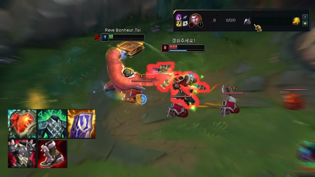 수확낫 0포션 제이스 