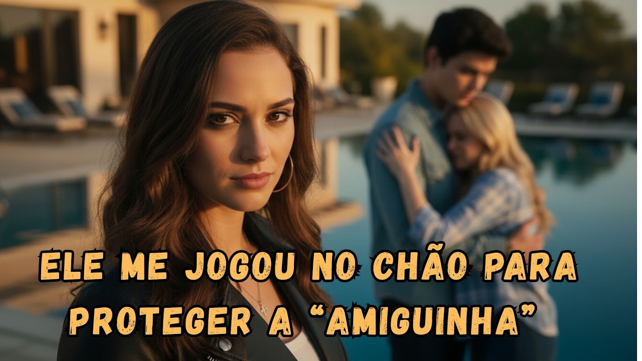 Ele me jogou no chão para proteger a “amiguinha”, mas o que eu fiz na piscina destruiu o grupo