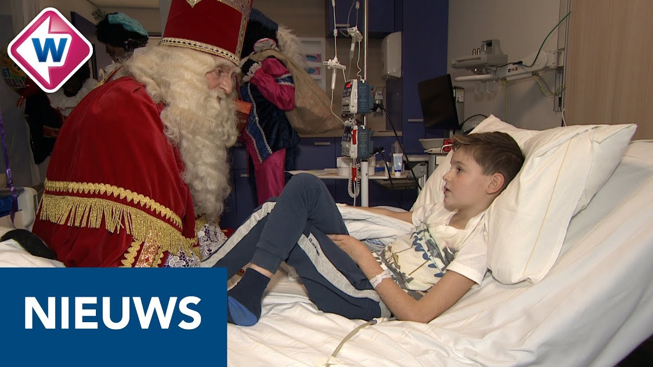 Sint bezoekt ook zieke kids - OMROEP WEST