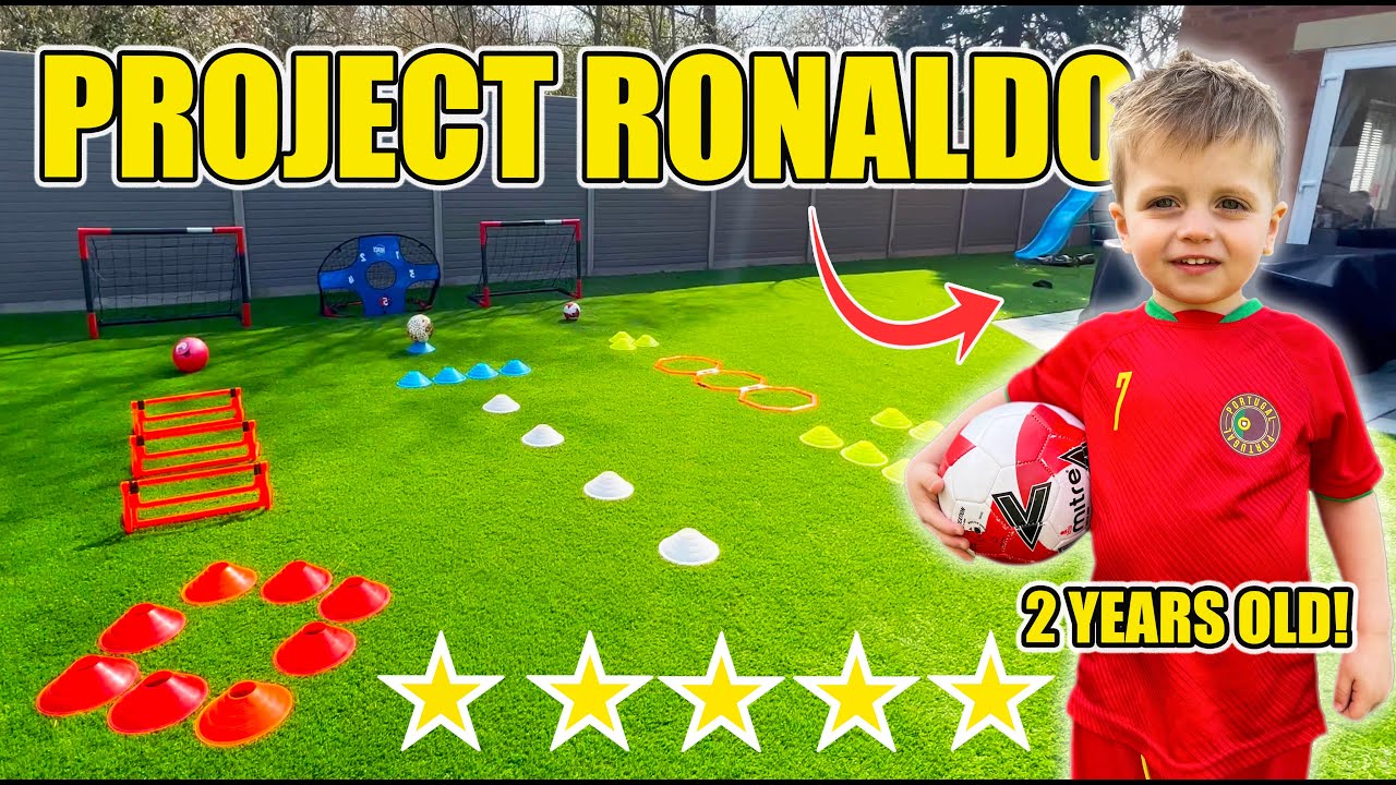 PROJECT RONALDO - 2 YEAR OLD PRO TRAINING!