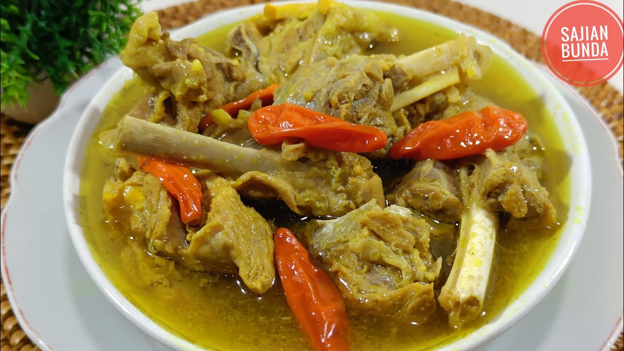 Tengkleng Kambing Khas Solo... Ga Bau Prengus Kuah Segar Paling Enak‼️