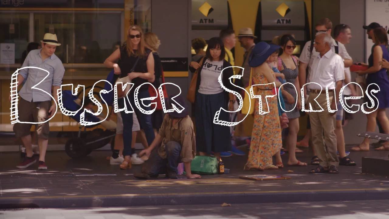 Daniel Worth - Busker Stories episode 4 (pavement artist) documentary webseries