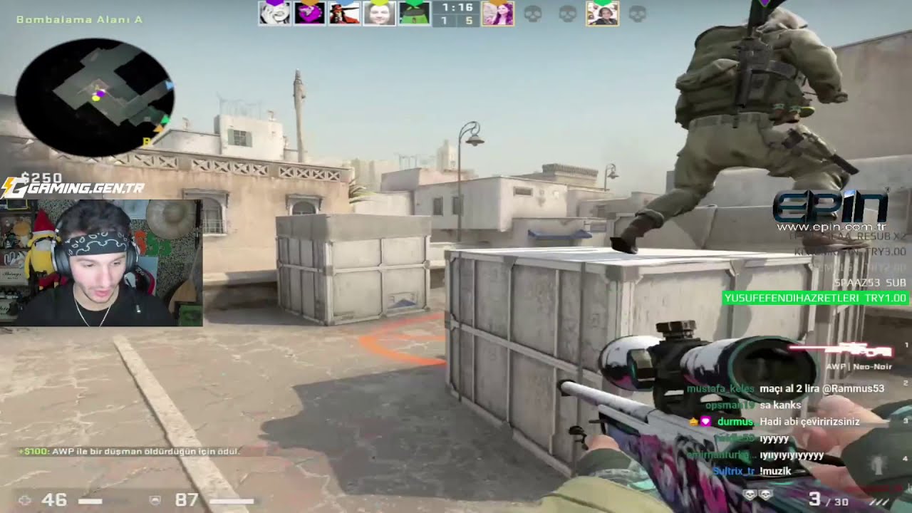 RAMMUS53 EKİPLE CS GO REKABET&Ccedil;İ (BİZ SİVAS SPOR ADAMLAR MANCHESTER UNİTED)