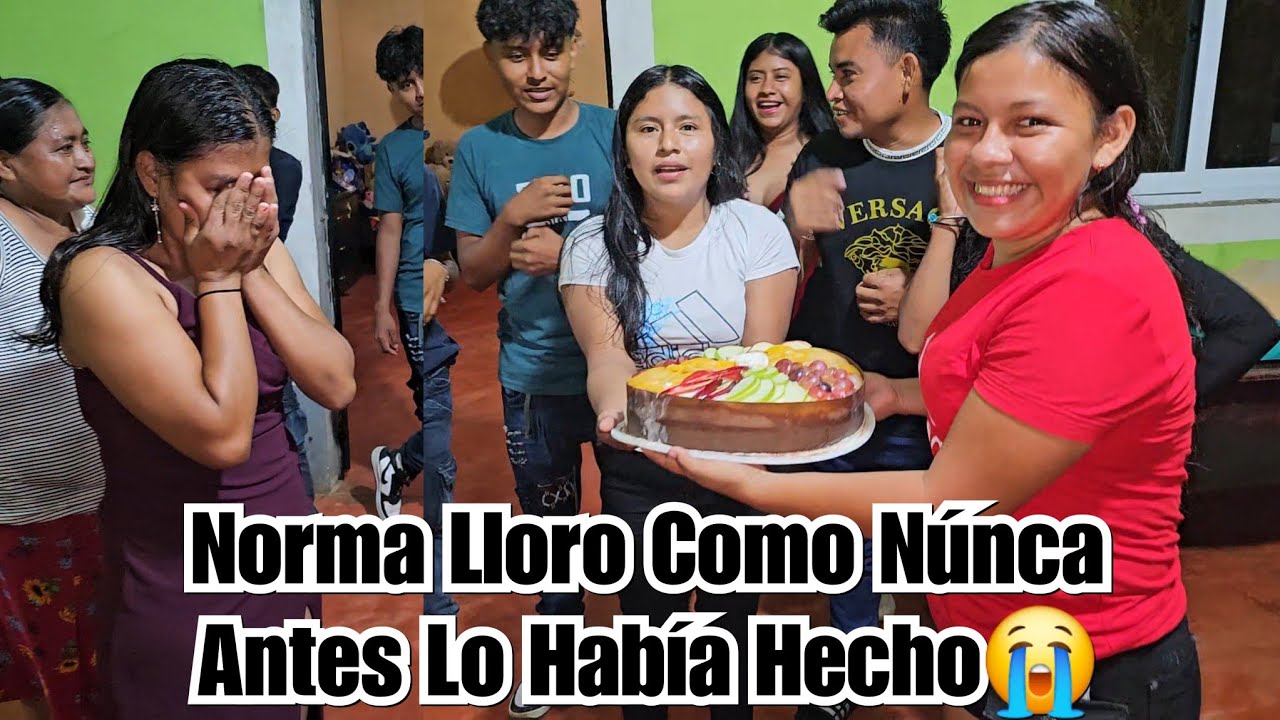 Santo Dios Meli Llego A Sorprender A Norma En Pleno Día De Cumpleaños, Comenzo A Llorar😭