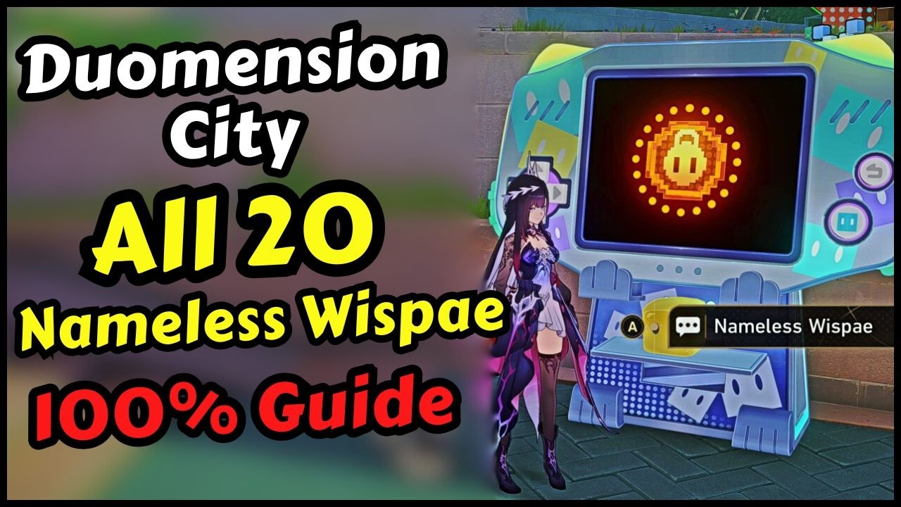 Duomension City All Nameless Wispae Locations in Honkai Star Rail 4.0