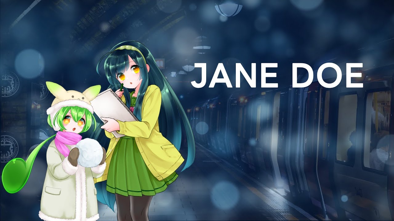 【東北ずん子・ずんだもん】JANE DOE（米津玄師 & 宇多田ヒカル）【NEUTRINOカバー】