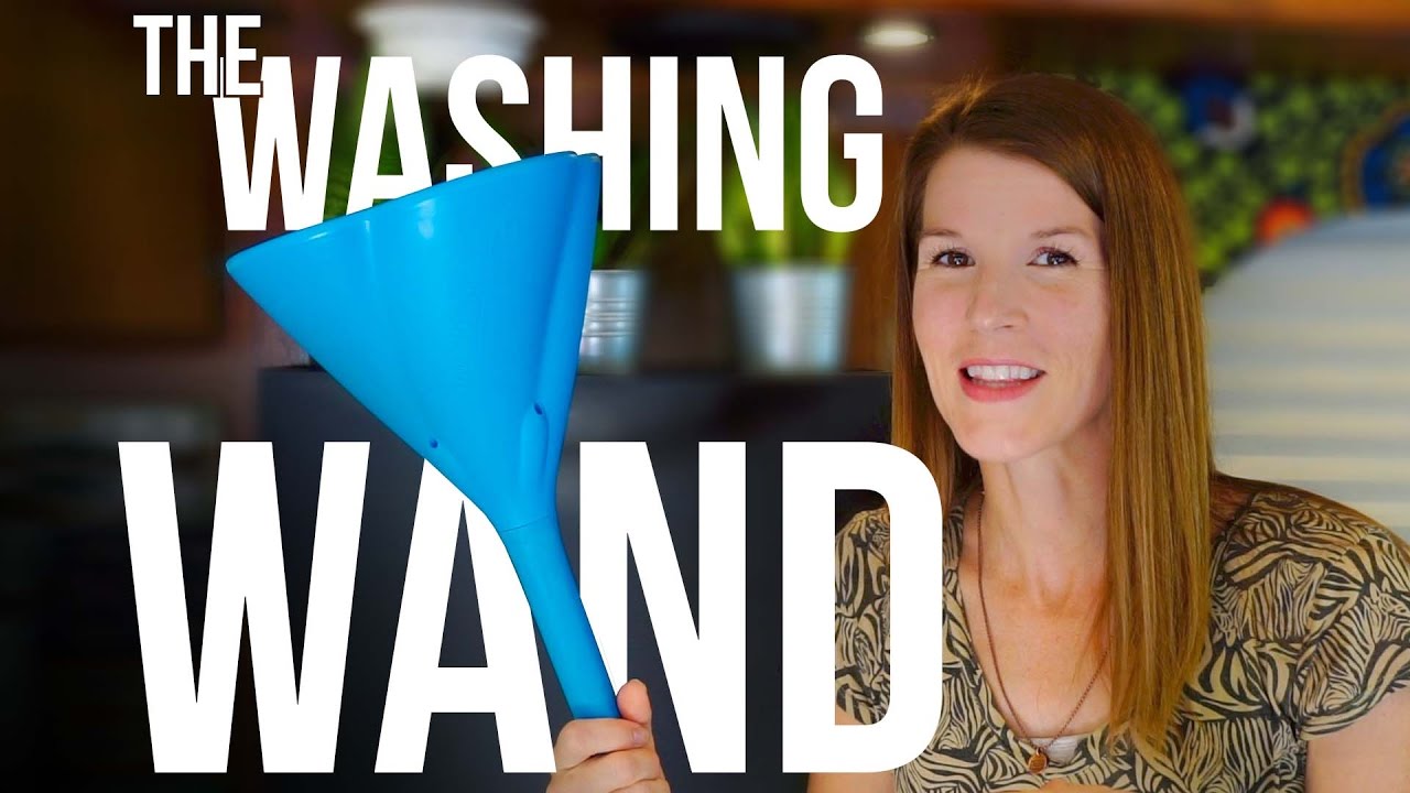 MY NEW LAUNDRY SOLUTION (WASHING WAND AND NINA SPIN SOFT DRYER UNBOXING AND FIRST LOOK) in an RV
