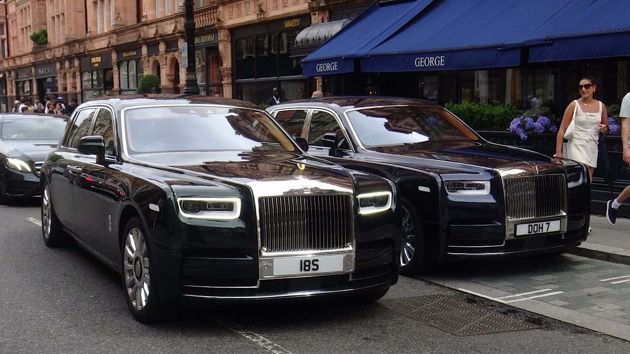 BEST OF LUXURY CARS in London 