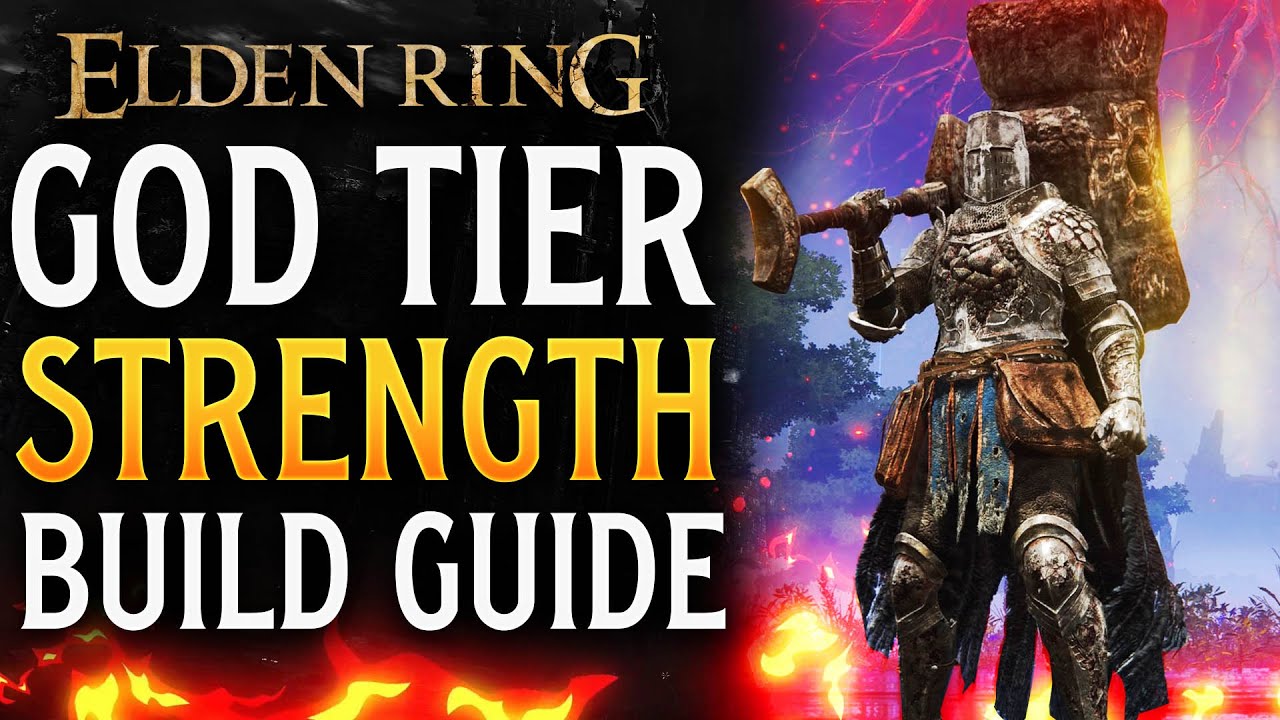 Elden Ring GOD TIER Strength ONE SHOT Build Guide! After Patch 1.04