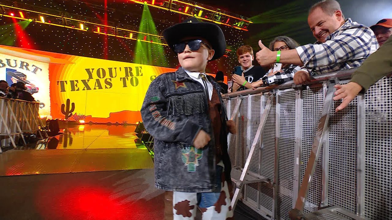 5-year-old experiences dream WWE Superstar entrance