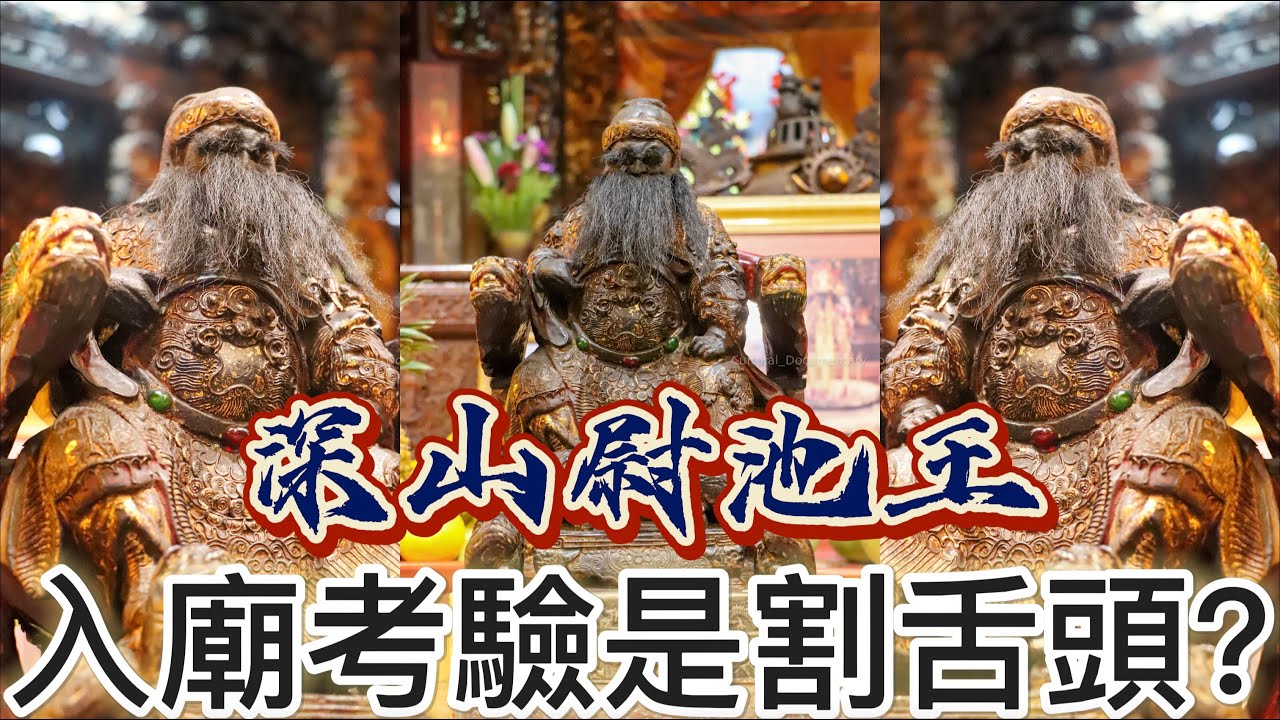 【聽故事】第一次聽到入廟要有考驗,而且還是割舌頭!!!深山尉池王大顯神威! #蚵寮保安宮 #五府千歲  #深山尉池王 #南鯤鯓代天府 #阿駿說故事 #八之神駿