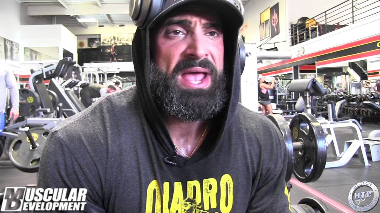 2016 - IN THE TRENCHES - GUY CISTERNINO - LEG WORKOUT - MR. OLYMPIA
