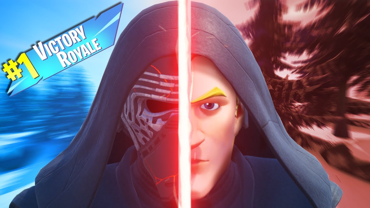 The voice of KYLO REN plays Fortnite!