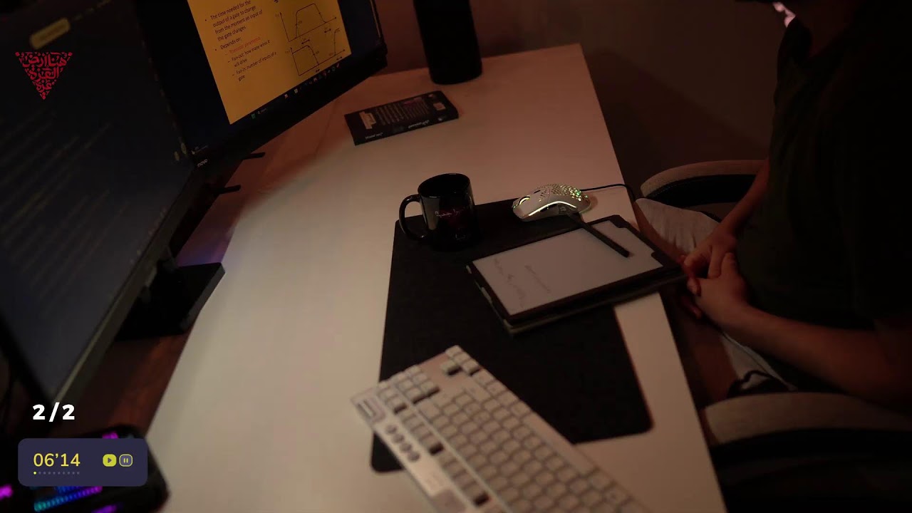 Study with me live 50/10 mins | 2 hour computer engineering student