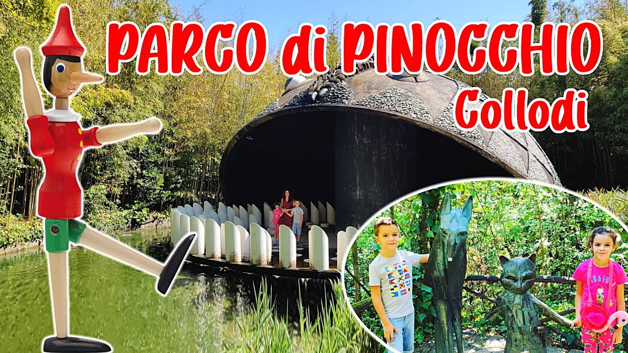 🤥😍 GITA al PARCO di PINOCCHIO a COLLODI + Giardino Garzoni e Casa delle Farfalle 🦋⛲
