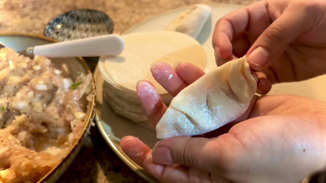 Chicken Dumplings || Chicken Momo চিকেন মমো #chickenmomos #dumplings #cooking #homecook 