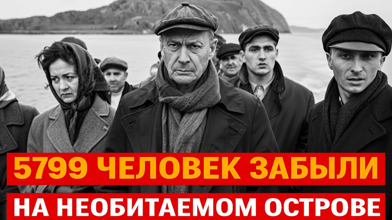 ВЫСАДИЛИ 5799 Человек на Необитаемый Остров и ЗАБЫЛИ. Документальная Драма СССР