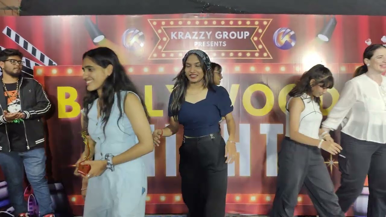 Winner Name Announcement by Deepika Ma'am after Super Krazzy Group Inter branch dance competition 