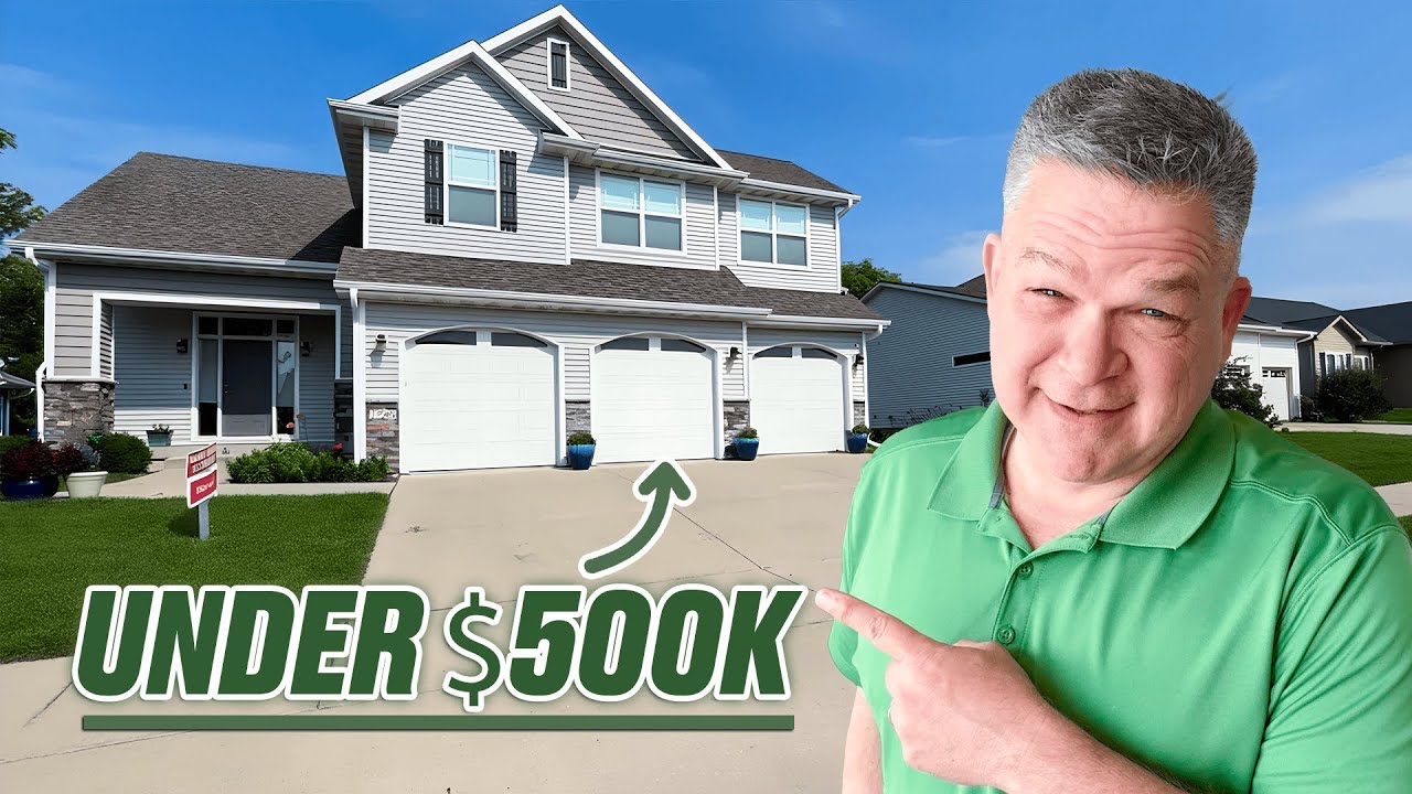 Waukee New Construction For Only 500k USD: Luxury Homes You Can Afford! Waukee Iowa