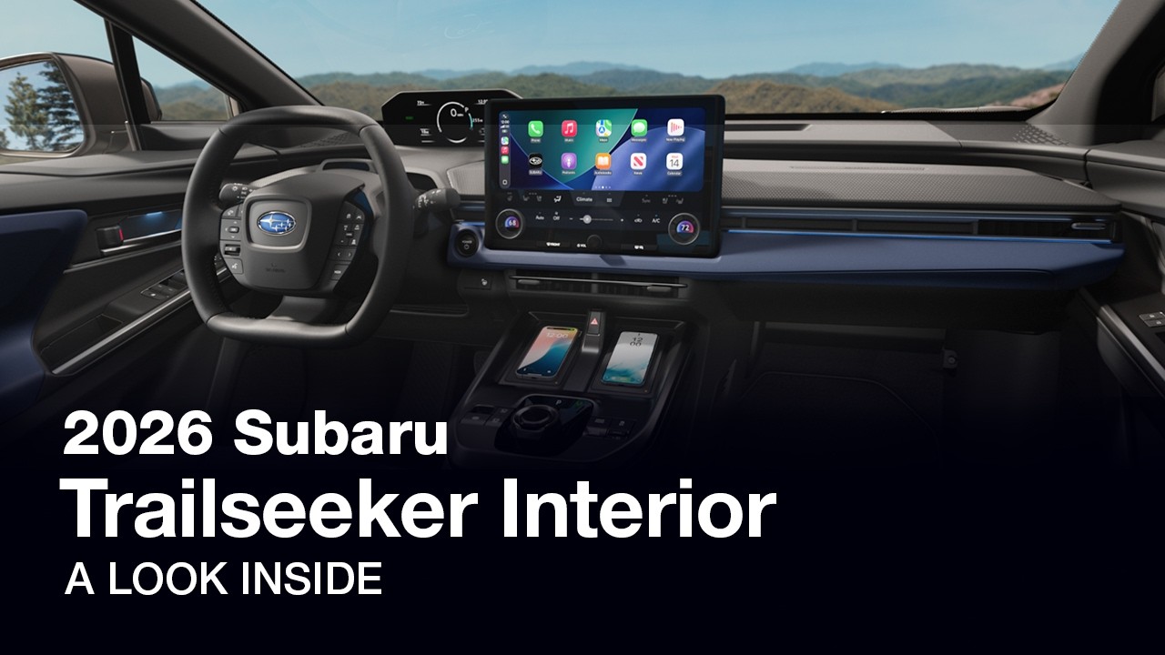 All-New 2026 Subaru Trailseeker Interior Fly-Through