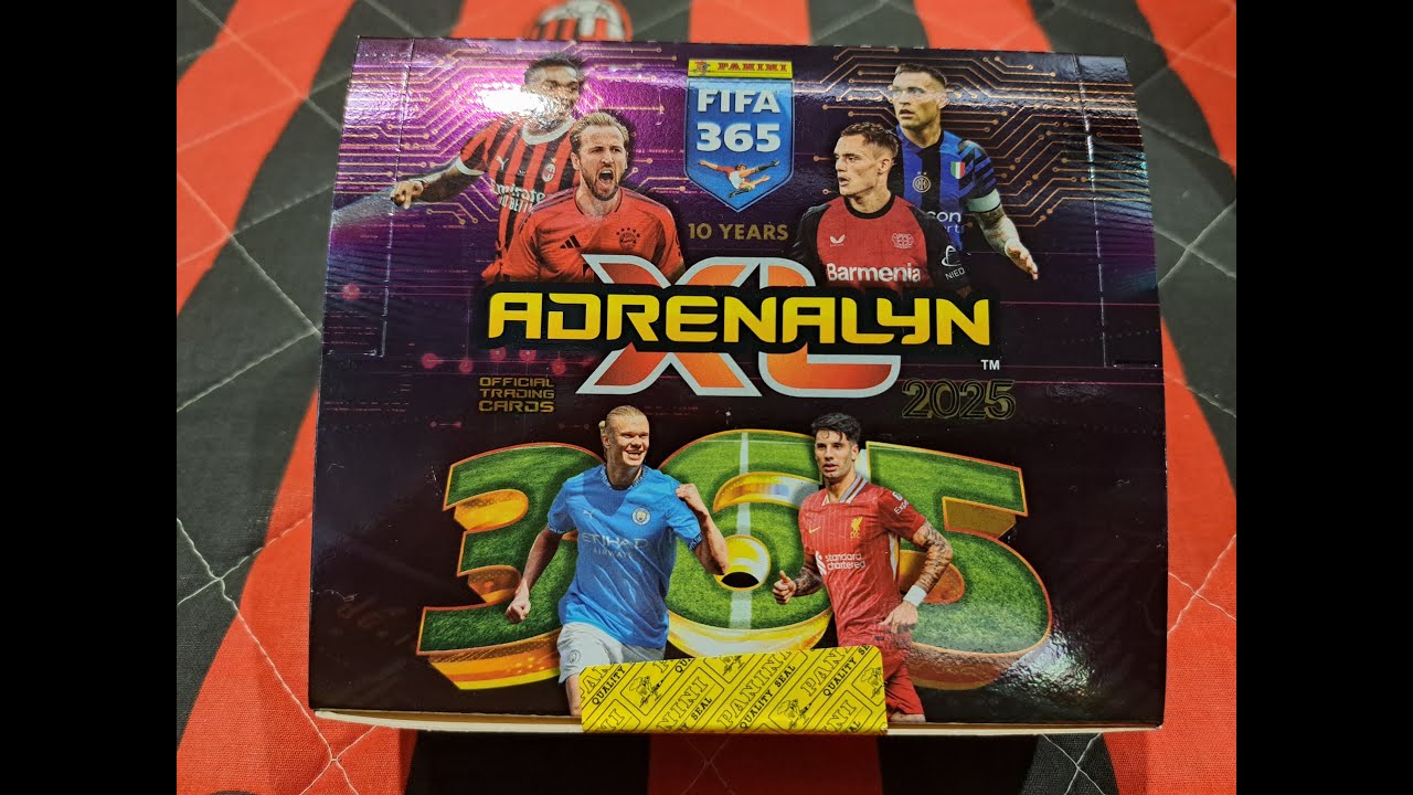 HIT!!! PANINI FIFA 365 2025 - UNBOXING DISPLAY BOXA - WOW!!! TRAFIAM DWIE KARTY GOLDEN BALLER !!!