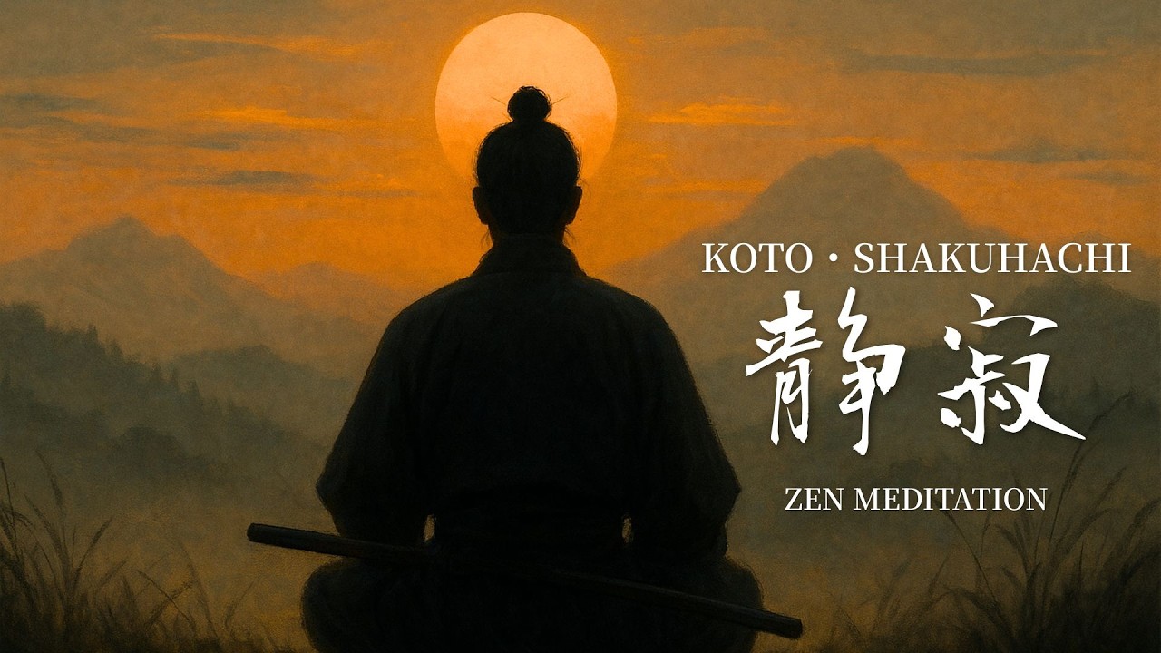 Stop Overthinking with 【静寂】 Zen Samurai Ambience 🌀 Deep Calm & Focus (2 Hours)