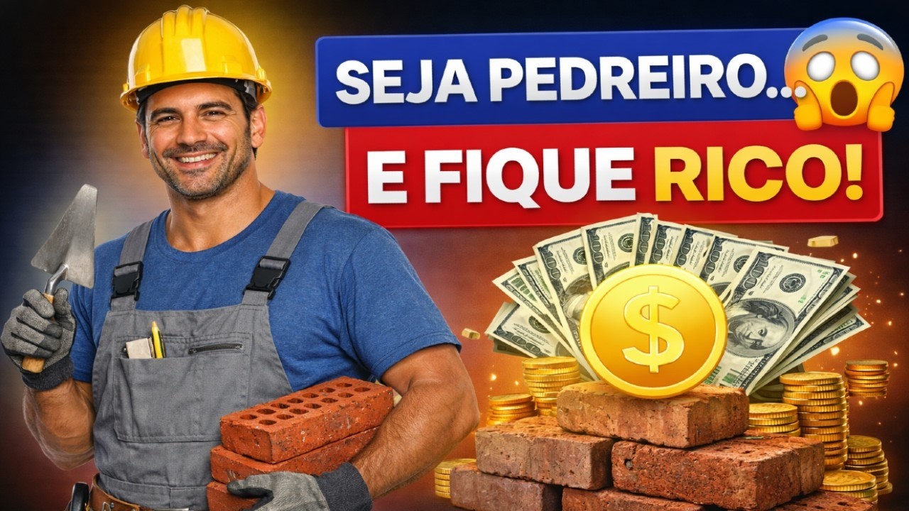 Seja Pedreiro e Fique Rico? Entenda o Que Está Acontecendo
