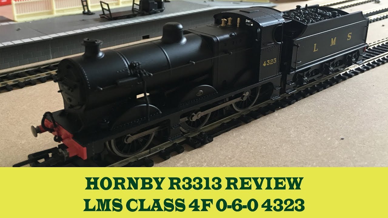 Hornby R3313 LMS Class 4F 4323 Steam Locomotive Review And Unboxing