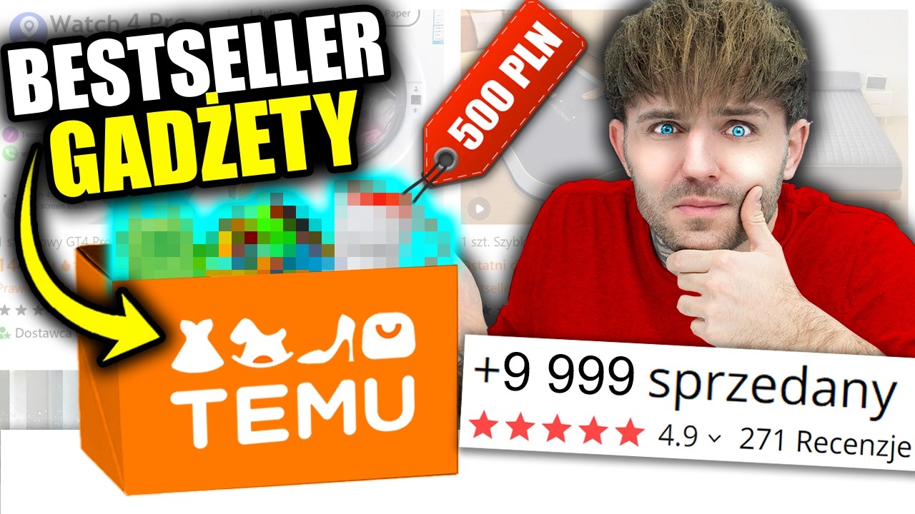 Testujemy VIRALOWE GADŻETY z Temu!