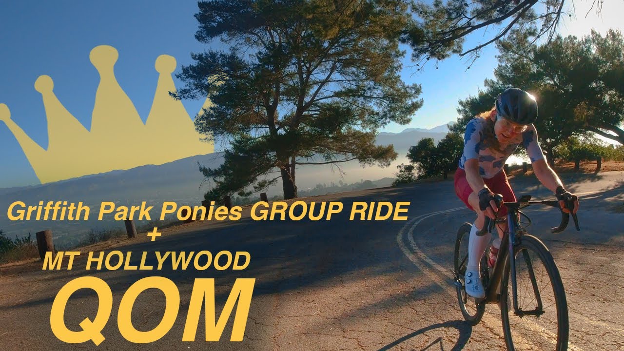 Mt. Hollywood QOM | Griffith Park Ponies Group Ride w/ Commentary