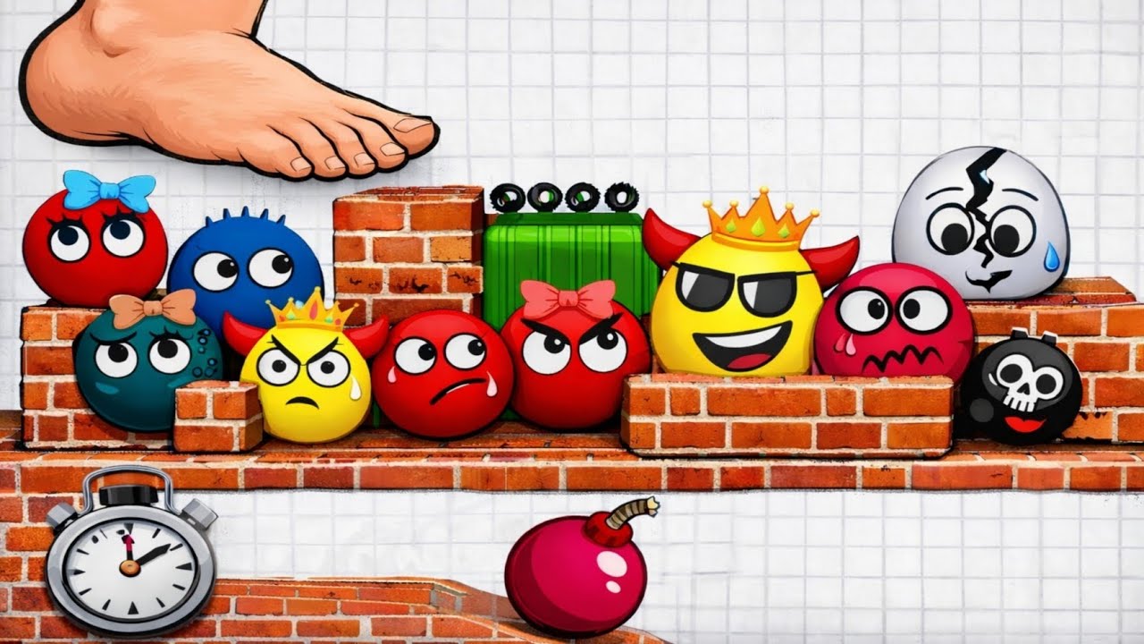 🌈 We Beat 3×3 Player Challenge game 🔴 Hide Balls 🆚 Draw To Smash 🆚 Lucky Balls 2048 Gameplay part 1