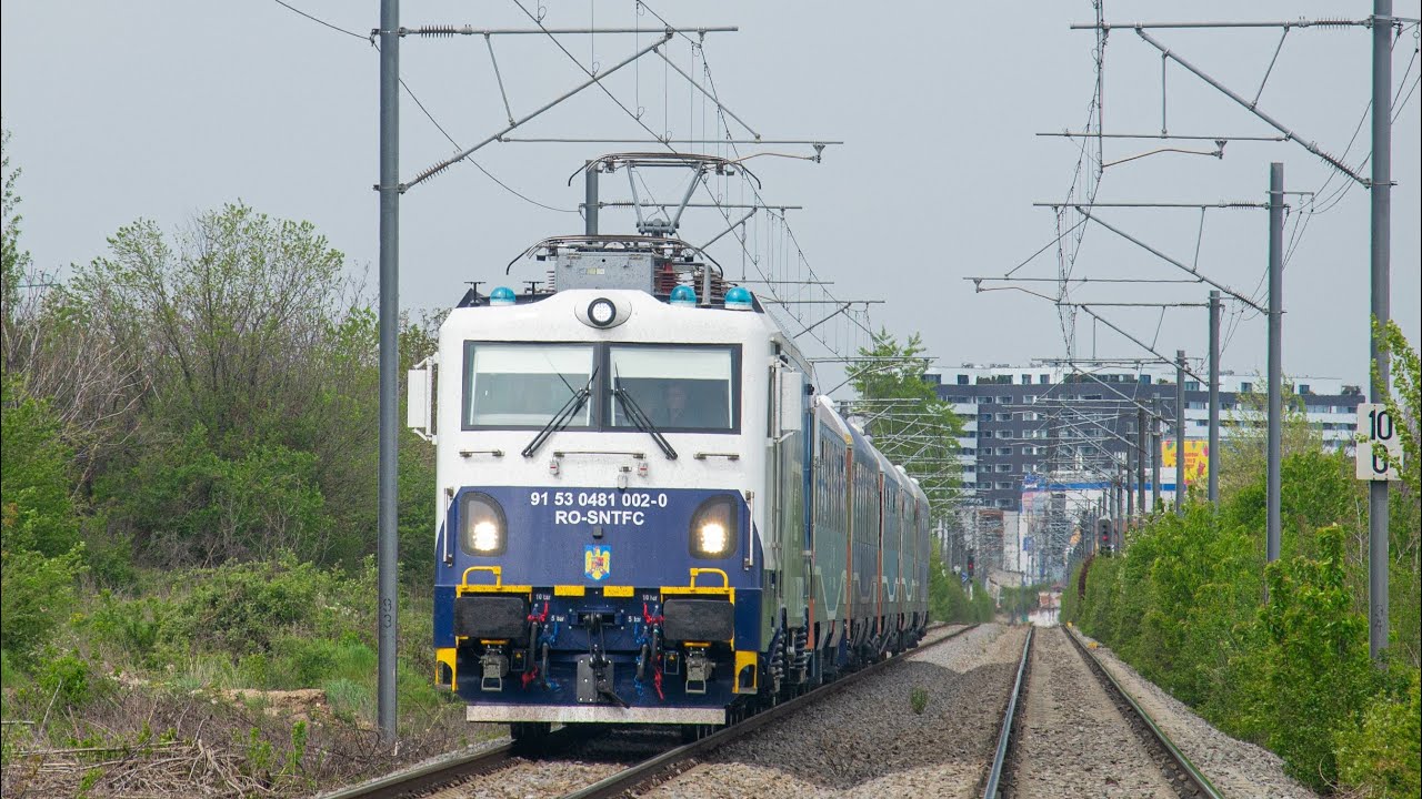 Locomotive modernizate de Softronic filmate cu vagoane modernizate prin programul PNRR