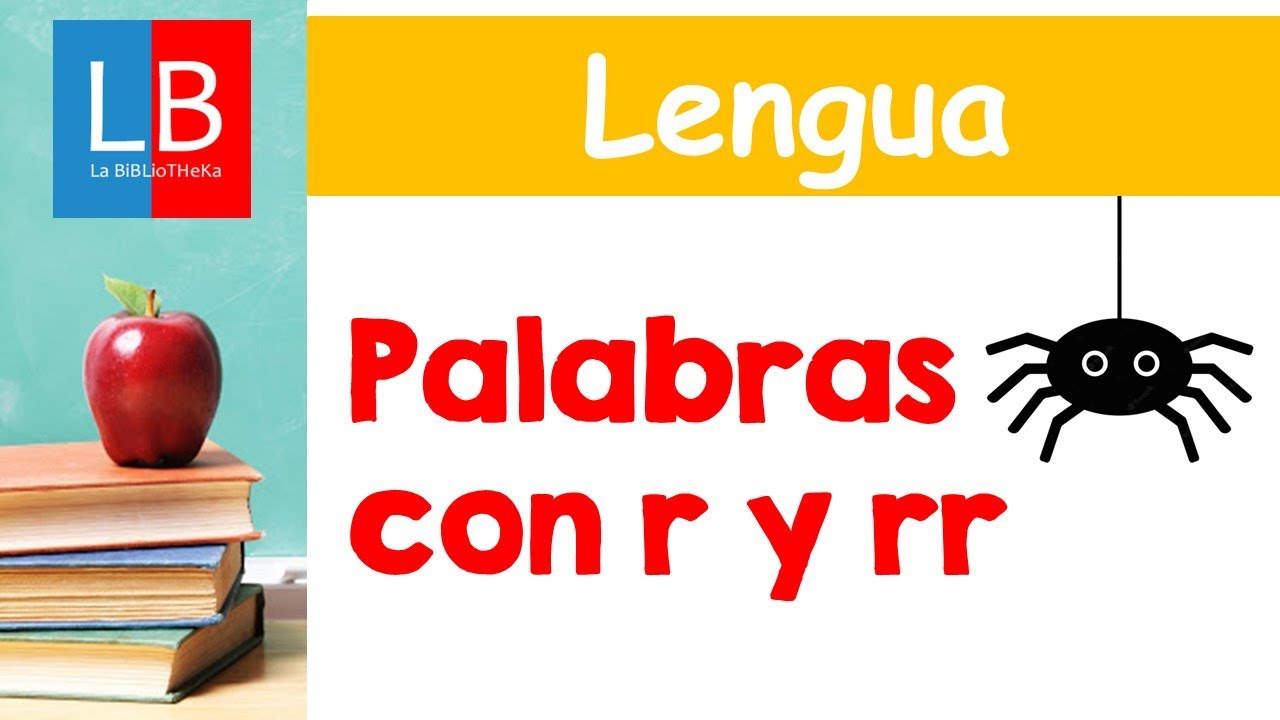 PALABRAS con R y RR. Ortografía para niños ✔👩‍🏫 PRIMARIA