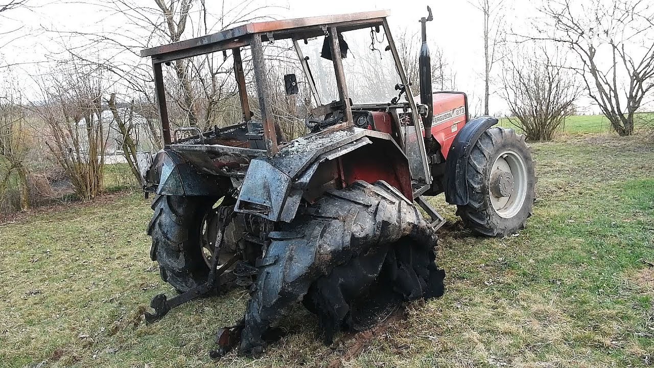 Brauernhofbrand: Zehn Feuerwehren im Einsatz