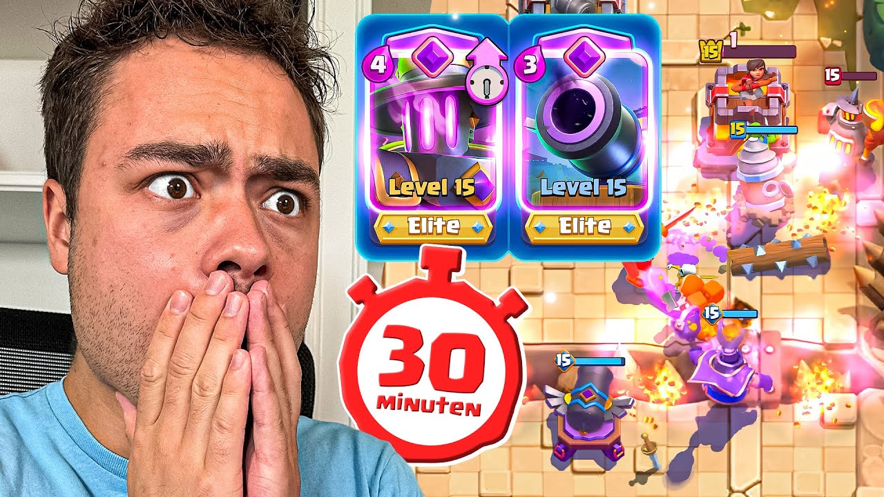 Halfuur Pushen met Beste Furnace Deck op Clash Royale!!